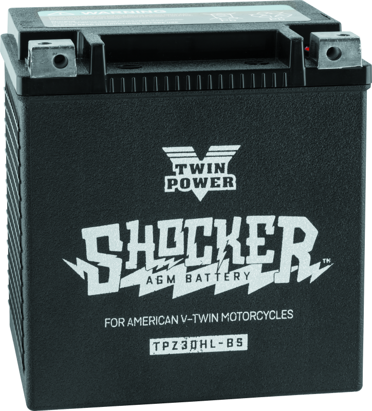 Twin Power YTX-30L Shocker Battery Replaces H-D 66010-97A 430 CCA Batteries TwinPower