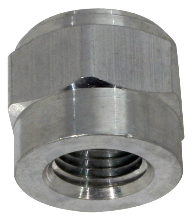 Moroso 1/4in NPT Female Weld-On Bung - Aluminum - Single Bungs Moroso
