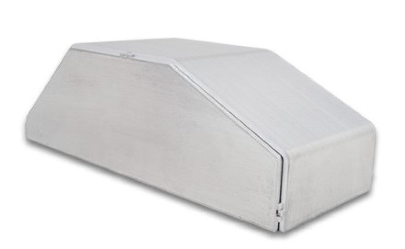 Vibrant I/C End Tank 4in Wide 9.85in Long 3.25in Tall Use w/ Horizontal I/C Core 12837 - 5052 Alum Forced Induction Components Vibrant