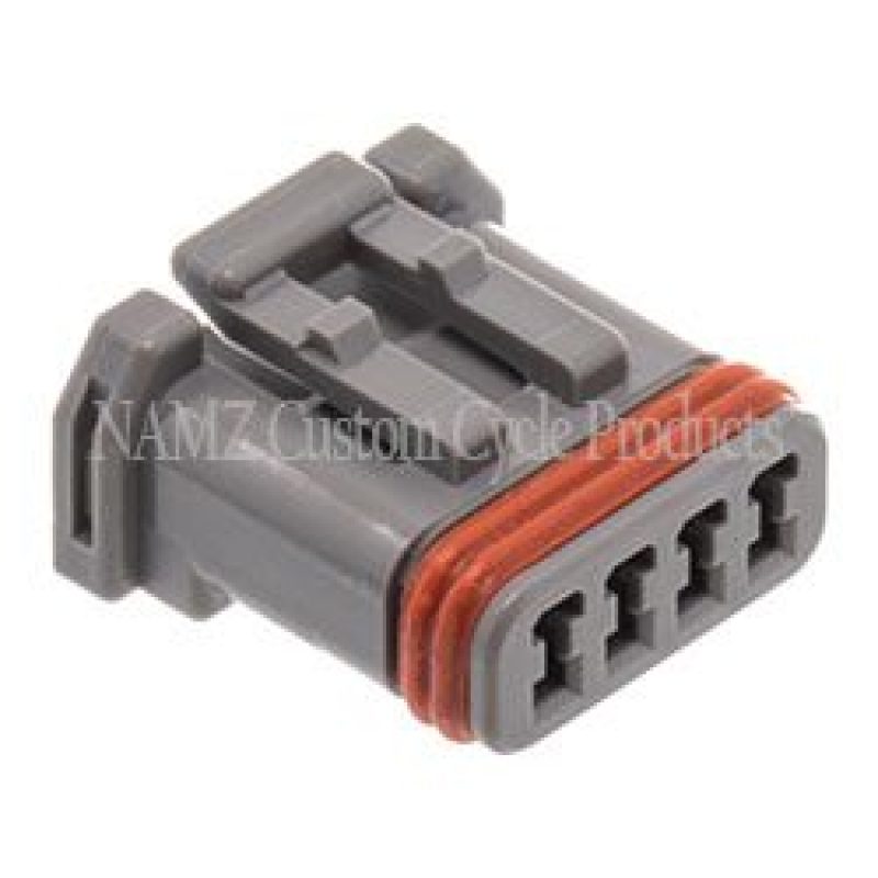 NAMZ JAE MX-1900 4-Position Gray Female Socket Housing (HD 69201179) Wiring Connectors NAMZ