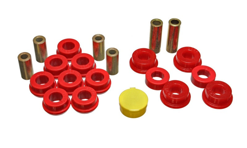 Energy Suspension 94-97 Honda Accord/Odyssey Red Front Control Arm Bushing Set Bushing Kits Energy Suspension