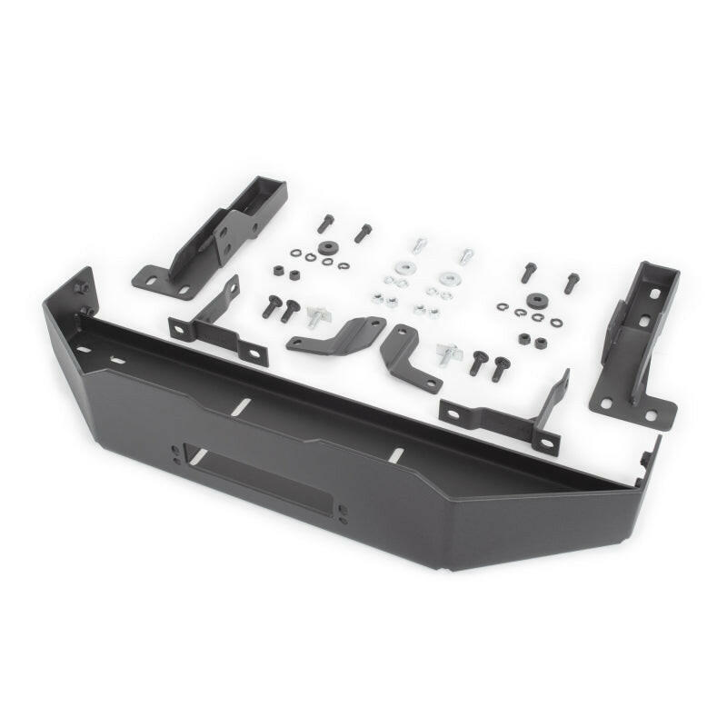 Go Rhino 18-20 Ford F-150 3100 Series StepGuard Winch Plate Kit (Req. 3296T or 3296MT) - Tex. Black Grille Guards Go Rhino