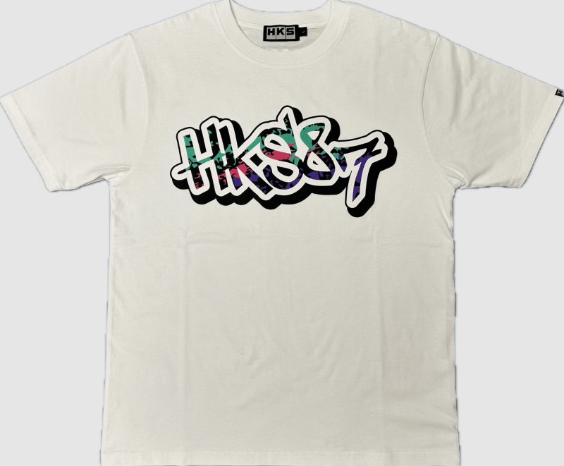 HKS T-SHIRT 87PAINT WHITE XL Shirts HKS