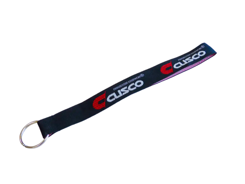 Cusco Keychain with Ring - Black Strap with Cusco Logo Keychains Cusco