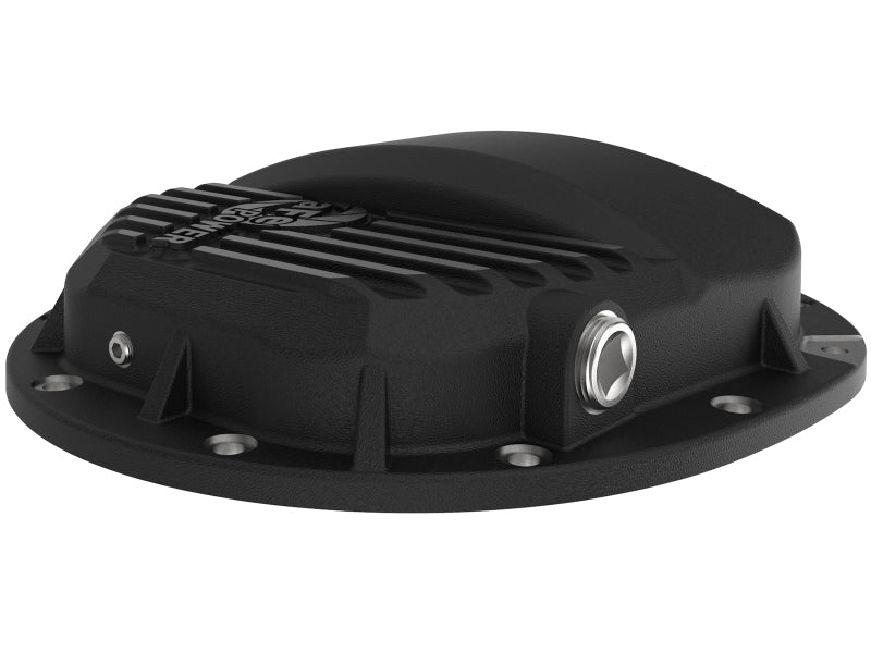 aFe Power Pro Series AAM 9.5/9.76 Rear Diff Cover Black w/Mach Fins 14-19 GM Silverado/Sierra 1500 Diff Covers aFe