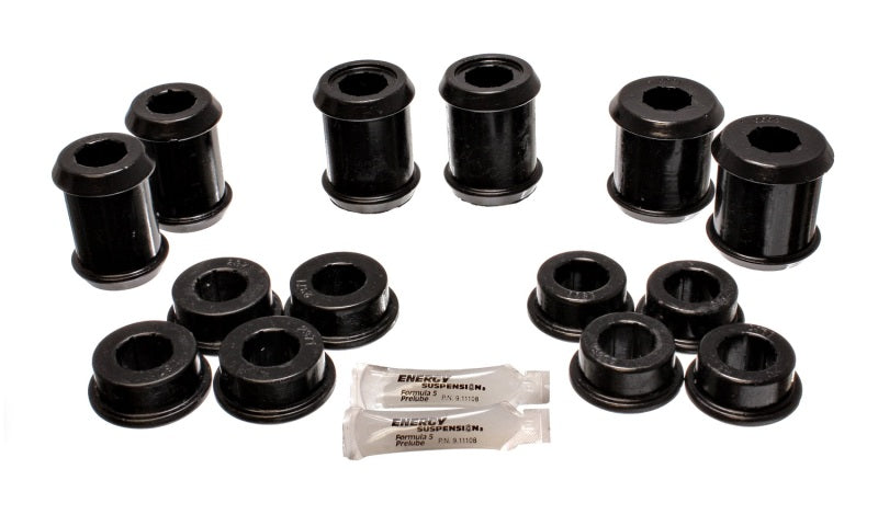 Energy Suspension 04-09 Cadillac XLR/XLR-V / 97-12 Corvette Black Rear End C/A Bushing Set Bushing Kits Energy Suspension