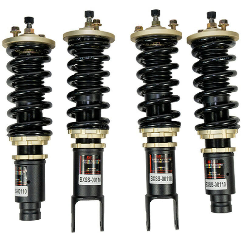 BLOX Racing 92-00 Honda Civic / 94-01 Acura Integra Plus Series Fully Adjustable Coilovers Coilovers BLOX Racing