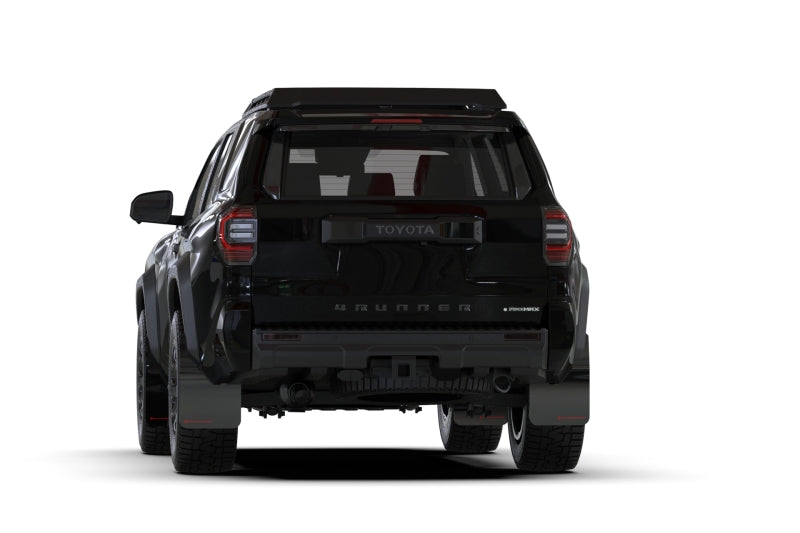 Rally Armor 2025+ Toyota 4Runner Black UR Mud Flap w/ Metallic Black Logo Mud Flaps Rally Armor