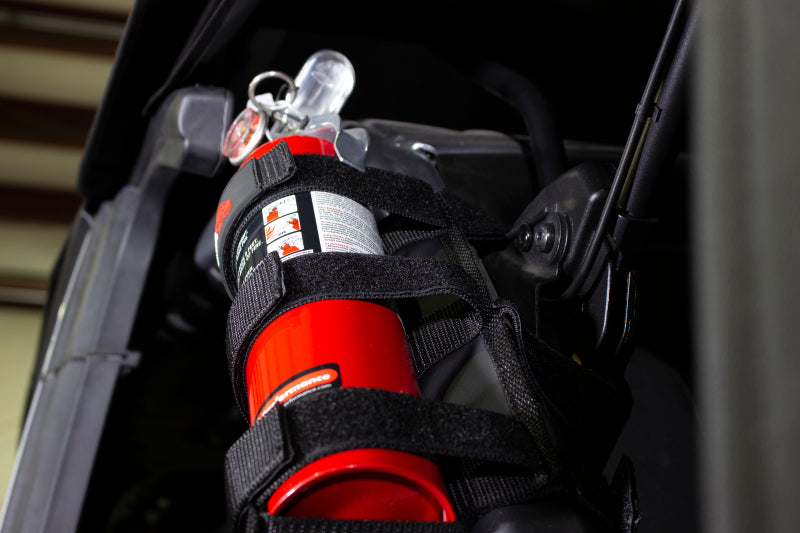 Fishbone Offroad Padded Roll Bar Black Fire Extinguisher Holder Fire Safety Fishbone Offroad