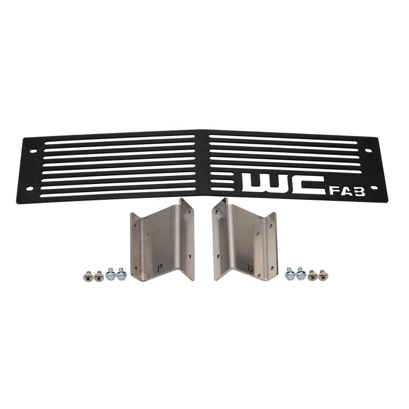 Wehrli 15-19 Chevrolet Silverado HD 6.6L LML/L5P Duramax Bumper Grille - Fine Texture Black Bumper Accessories Wehrli