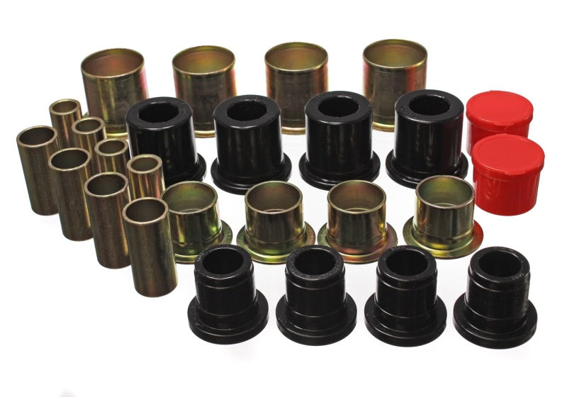 Energy Suspension 73-91 Ford K-5 Blazer/Denali XL/Suburban/Yukon Black Front Control Arm Bushing Set Bushing Kits Energy Suspension