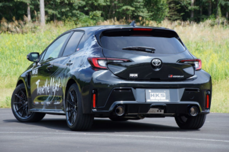 HKS Toyota GR Corolla LEGAMAX Sports Exhaust (Use w/ PN G89580-T76010-00) Catback HKS