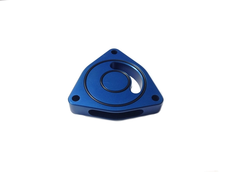 Torque Solution Blow Off BOV Sound Plate (Blue): Hyundai Genesis Coupe 2.0T ALL Blow Off Valves Torque Solution