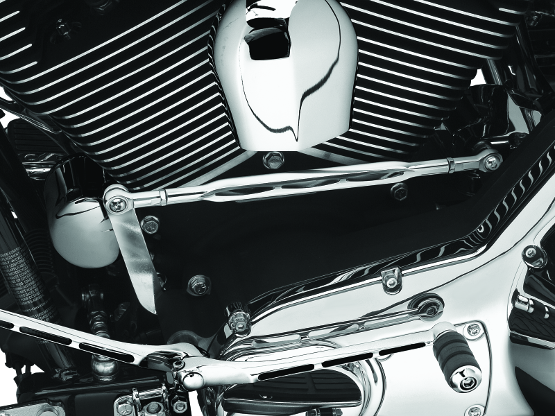 Kuryakyn Girder Shift Linkage Chrome Shifter Cable Kuryakyn