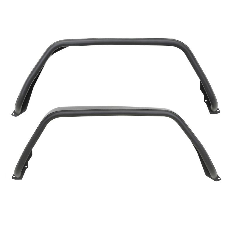 Westin 2020 Jeep Gladiator Tube Fenders - Rear - Textured Black Fenders Westin