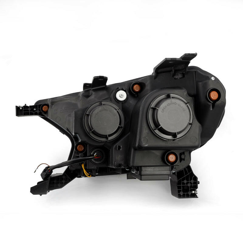 AlphaRex 19-21 Ford Ranger NOVA LED Proj Headlight Plnk Style Alpha Blk w/Activ Light/Seq Signal/DRL Headlights AlphaRex