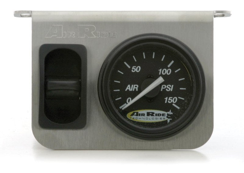 Ridetech 1-Way Analog Air Suspension Control Panel - Pneumatic Paddle Switch Air Compressor Systems Ridetech