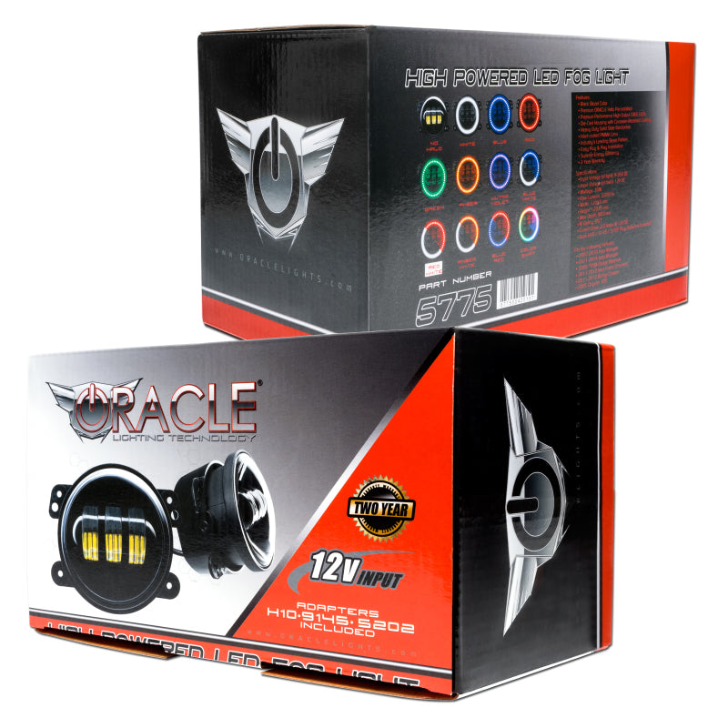 Oracle High Powered LED Fog Lights - Red Fog Lights ORACLE Lighting