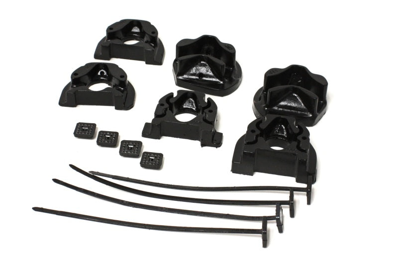 Energy Suspension 92-00 Honda Civic (Except 99-00 Si) / 93-97 Del Sol Black Motor Mount Inserts (Man Bushing Kits Energy Suspension