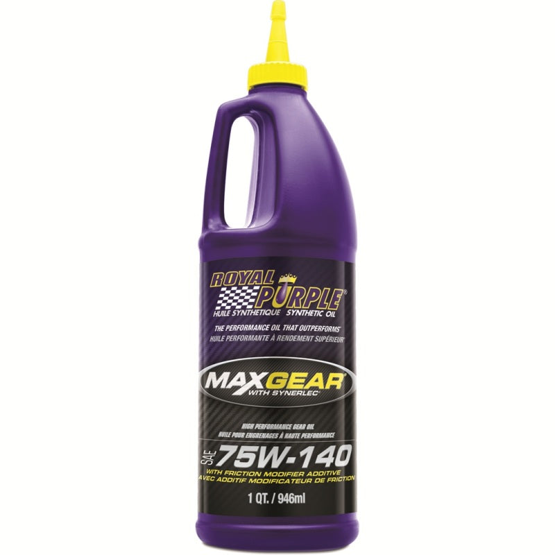 Royal Purple Max Gear Synthetic 75W-140 Gear Oil (Canada) - 1 Quart Gear Oils Royal Purple