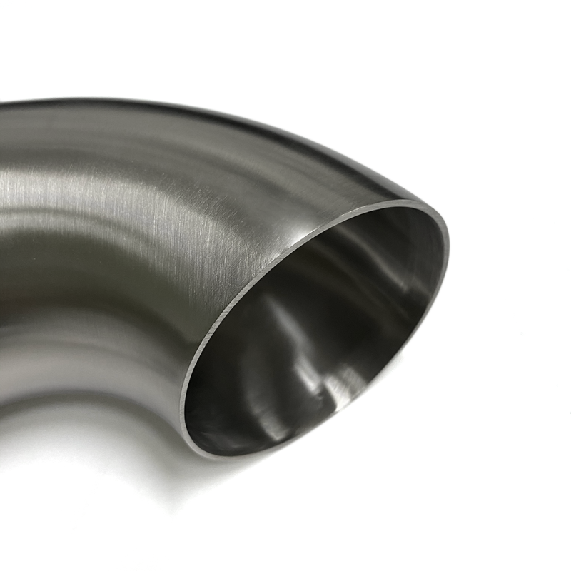 Stainless Bros 3in Diameter 1D Radius / 16GA/.065in Wall / No Leg Mandrel Bend Steel Tubing Stainless Bros