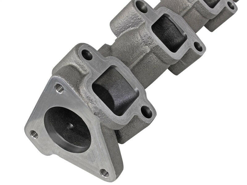 aFe Power BladeRunner Ported Ductile Iron Exhaust Manifold 01-16 GM Diesel Trucks V8-6.6L (td) Headers & Manifolds aFe