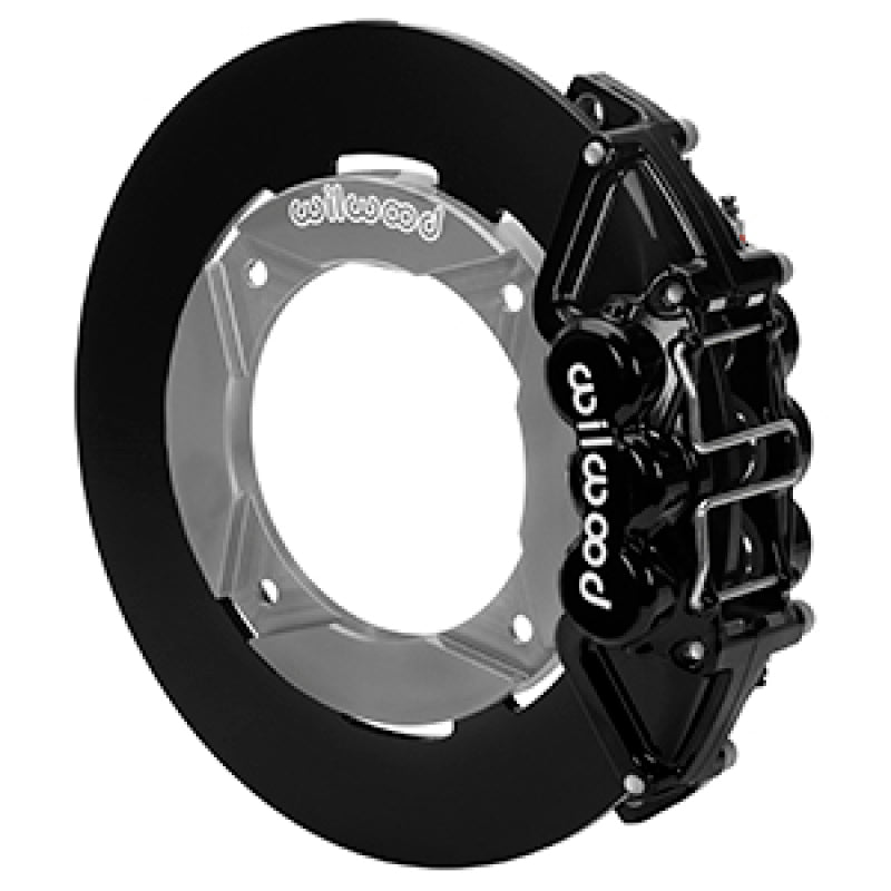 Wilwood 2019 Polaris Turbo UTV6 Rear Kit 11.25in - Black Brake Kits - Performance Drill Wilwood