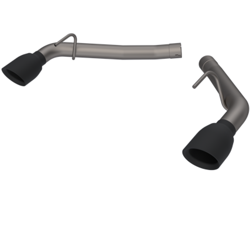 QTP 2014-2015 Chevrolet Camaro SS QTP Eliminator Axle Back Black Tips Axle Back QTP