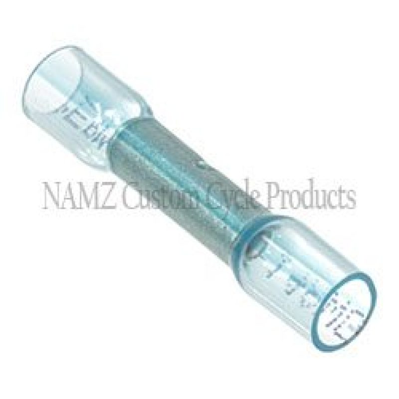 NAMZ Heat Sealable Butt Connector Terminals 16-14g (25 Pack) Wiring Connectors NAMZ