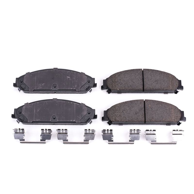 Power Stop 13-14 Chrysler 200 Front Z17 Evolution Ceramic Brake Pads w/Hardware Brake Pads - OE PowerStop