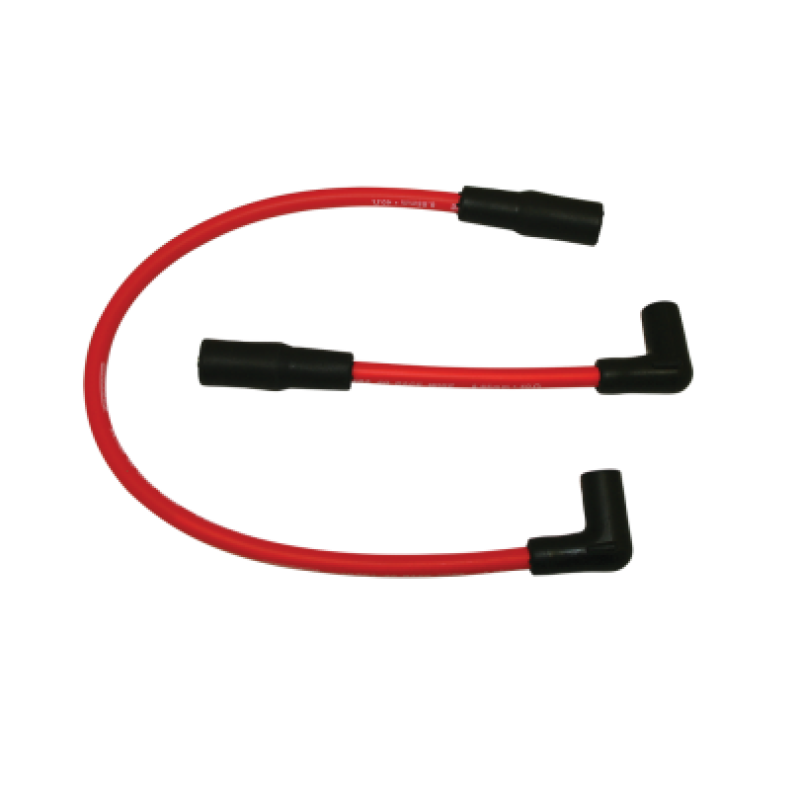 Moroso 99-13 Harley-Davidson FXD/FXDWG Ultra 40 Wire Set - Red Spark Plug Wire Sets Moroso