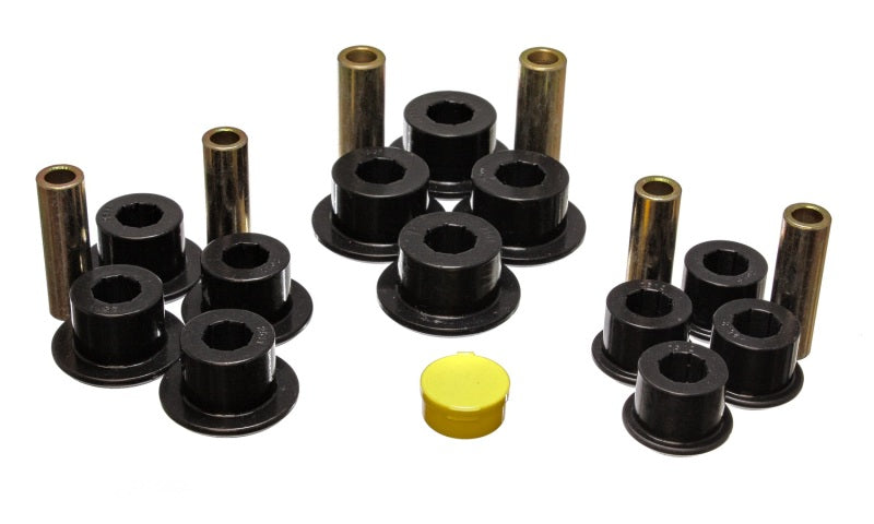 Energy Suspension Chevy Rear Leaf Spring Set - Black Bushing Kits Energy Suspension
