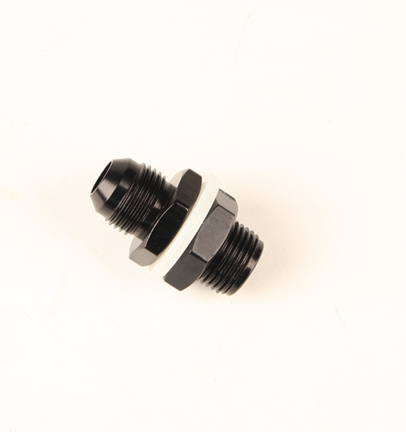 Fragola -10AN Fuel Cell Bulkhead w/ Washers and Nut - Black Fittings Fragola