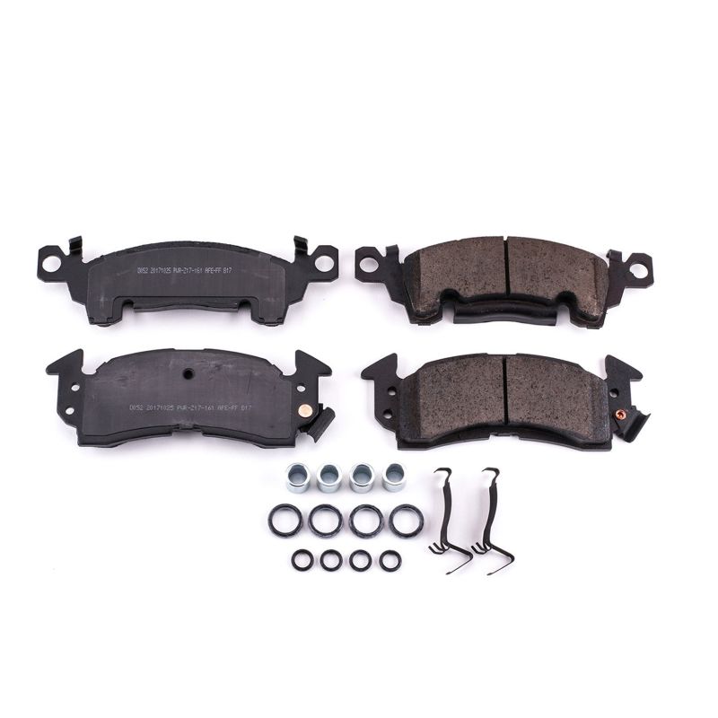 Power Stop 73-75 Buick Apollo Front or Rear Z17 Evolution Ceramic Brake Pads w/Hardware Brake Pads - OE PowerStop