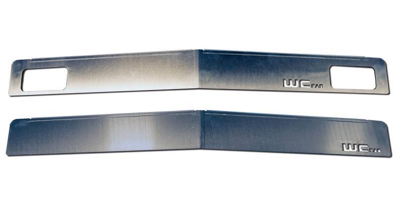 Wehrli 15-19 Chevrolet 2500/3500 Front Bumper Valance Filler Panel Kit w/Tow Hooks - Raw Finish Bumper Accessories Wehrli