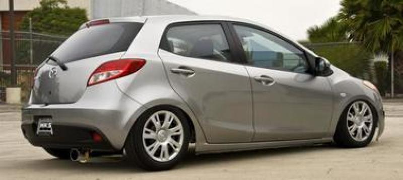 HKS 11 Mazda 2 Silent Hi-Power Rear Section ONLY Exhaust w/ External Resonator Catback HKS