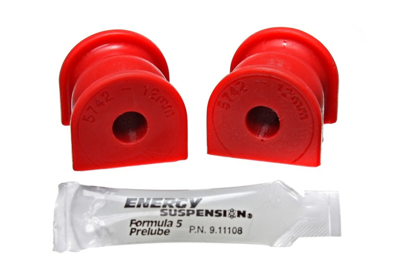 Energy Suspension 01-05 Honda Civic/CRX Red 12mm Rear Sway Bar Bushings Bushing Kits Energy Suspension