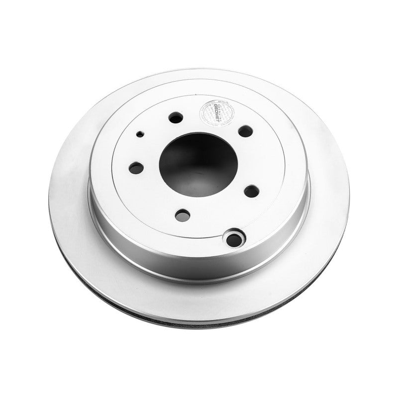 Power Stop 92-95 Mazda 929 Rear Evolution Geomet Coated Rotor Brake Rotors - OE - Cryo PowerStop
