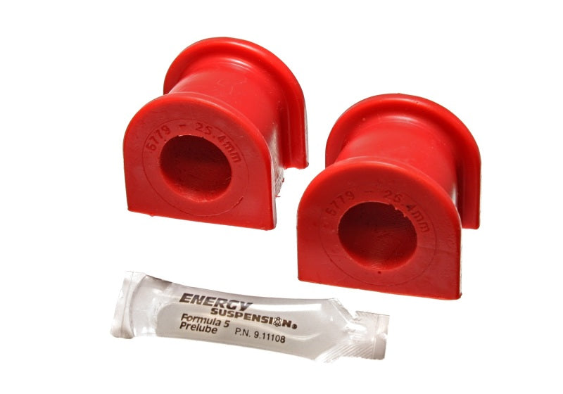 Energy Suspension 04-05 Acura TSX Red 25.4mm/1in Front Sway Bar Bushing Set Bushing Kits Energy Suspension