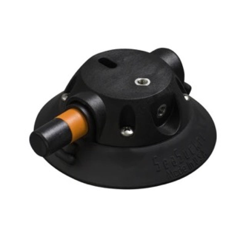 SeaSucker 4.5in. SeaSucker w/Low Profile Housing - Black Mounts - Hooks/Handles/Utility SeaSucker