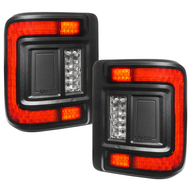 Oracle 2018+ Jeep Wrangler Rubicon/Sport LED Flush Mount Tail Light - Tinted Tail Lights ORACLE Lighting
