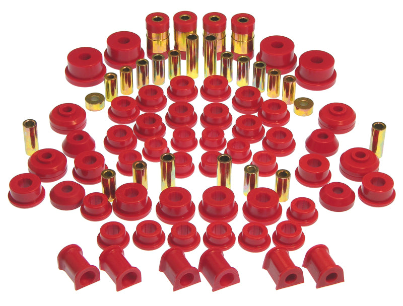 Prothane 95-99 Mitsubishi Eclipse Total Kit - Red Bushings - Full Vehicle Kits Prothane