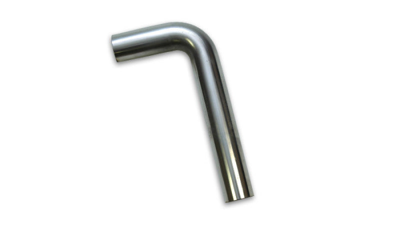 Vibrant 1.75in O.D. T304 SS 90 deg Mandrel Bend 4in x 12in leg lengths (1.75in Centerline Radius) Steel Tubing Vibrant