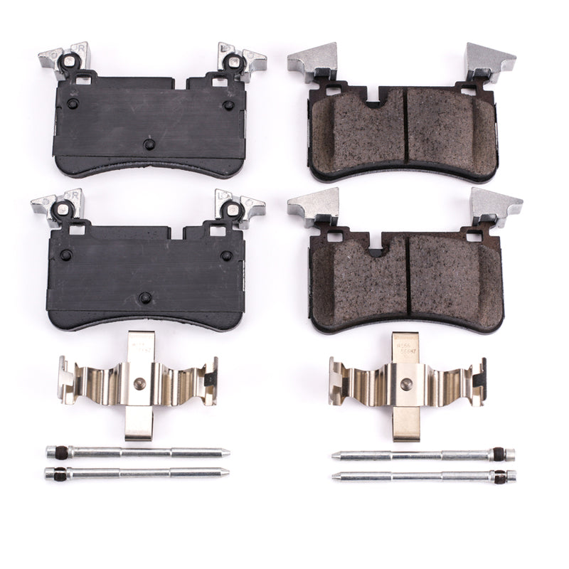 Power Stop 08-13 Mercedes-Benz C63 AMG Rear Z17 Evolution Ceramic Brake Pads w/Hardware Brake Pads - OE PowerStop