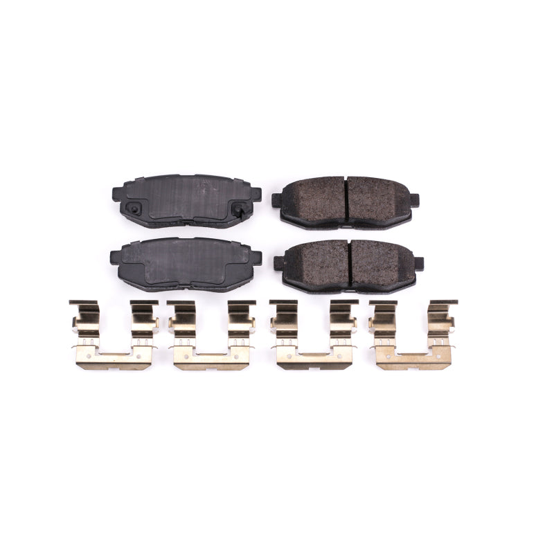 Power Stop 13-16 Scion FR-S Rear Z17 Evolution Ceramic Brake Pads w/Hardware Brake Pads - OE PowerStop