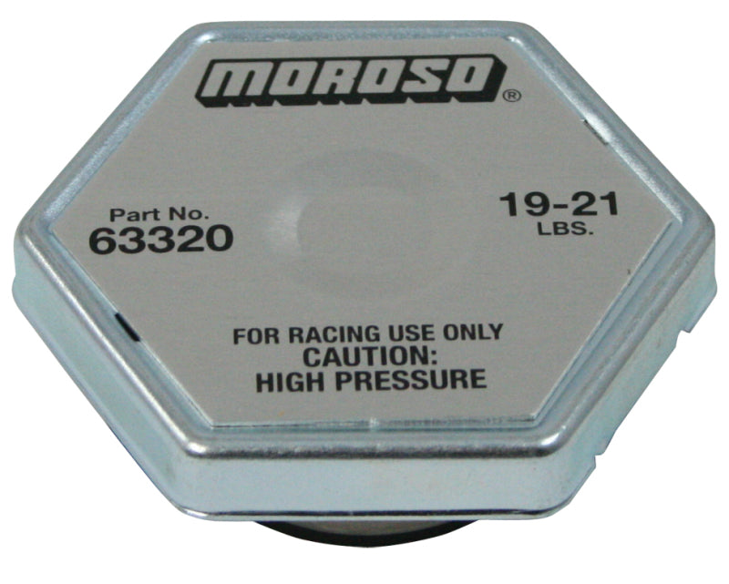 Moroso Racing Radiator Cap - 19-21lbs Radiator Caps Moroso