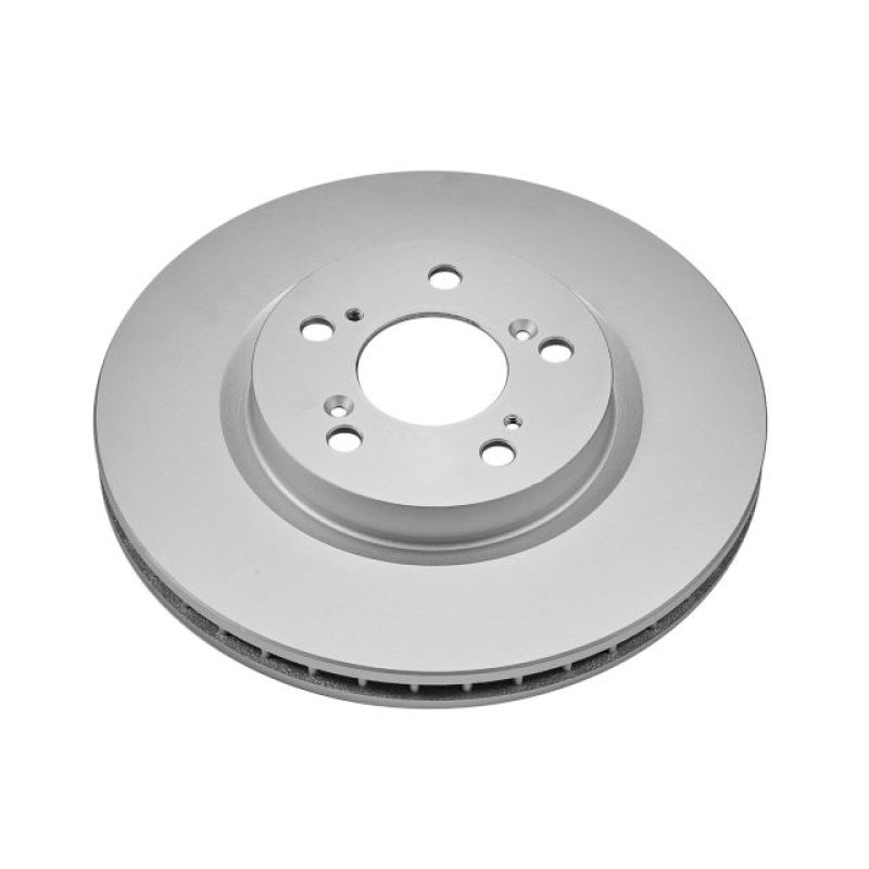 Power Stop 05-12 Acura RL Front Evolution Geomet Coated Rotor Brake Rotors - OE - Cryo PowerStop