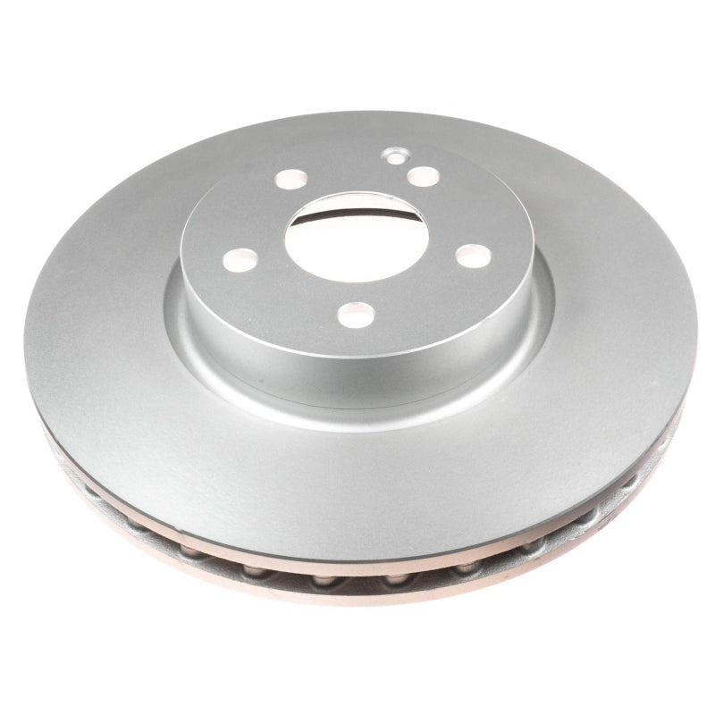 Power Stop 13-14 Mercedes-Benz C300 Front Evolution High Carbon Geomet Coated Rotor Brake Rotors - OE - Cryo PowerStop