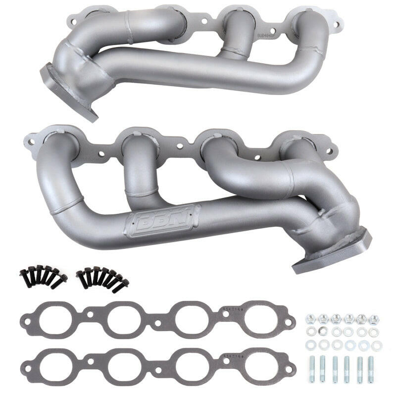 BBK 19-24 GM Full Size 5.3/6.2L Shorty Headers (Ti Ceramic) Headers & Manifolds BBK