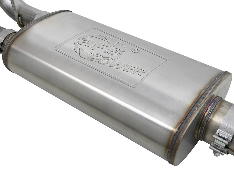 aFe MACHForce XP Exhausts Cat-Back SS-409 Nissan Titan XD 16-19 V8-5.6L - Polished Tip Catback aFe